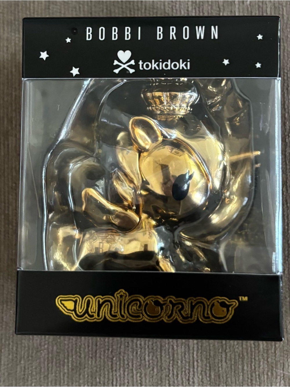 BOBBI BROWN | X Tokidoki Collab Exclusive Limited Edition Golden 3” Unicorno